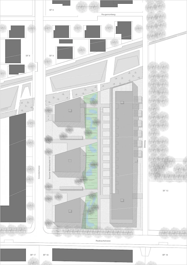 Situation Baufeld 12