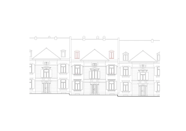 Strassenfassade