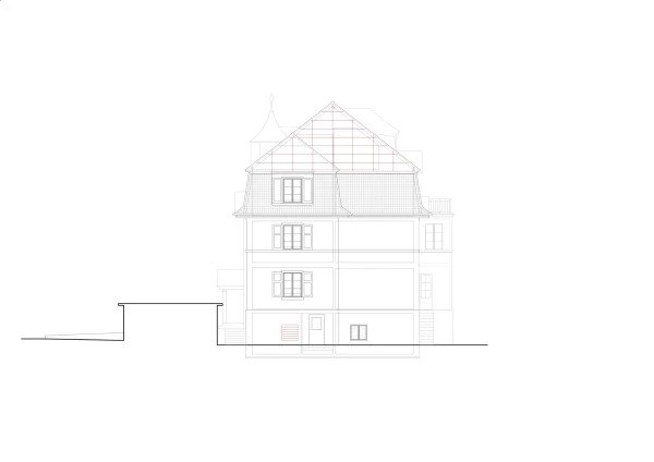 Seitenfassade