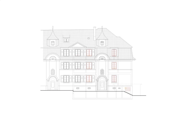 Strassenfassade